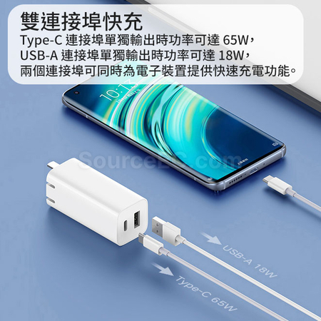 禮品訂造小米氮化鎵GaN快充頭紀念品