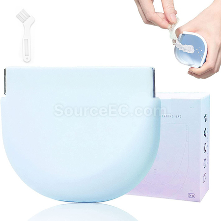 禮品訂造矽膠假牙收納盒紀念品
