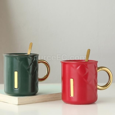 禮品訂造370ML陶瓷杯紀念品