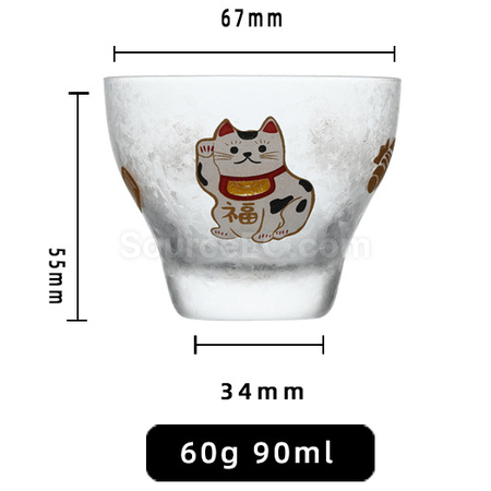 禮品訂造日式玻璃杯紀念品