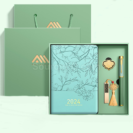 禮品訂造2024日程本商務禮品套裝紀念品