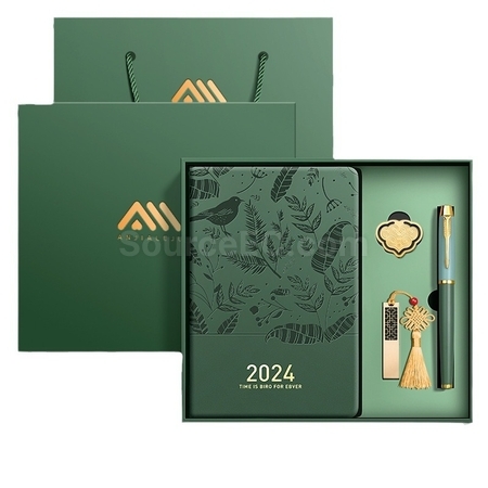 禮品訂造2024日程本商務禮品套裝紀念品