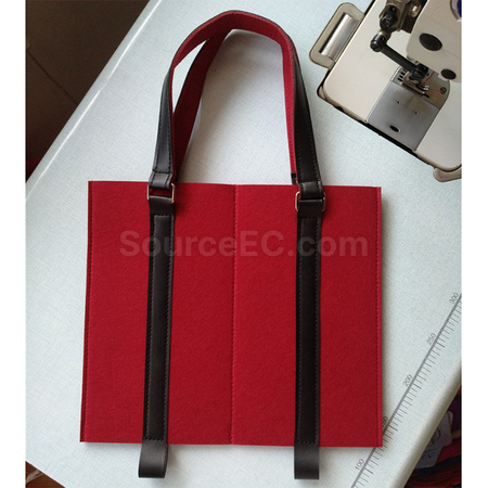 禮品訂造毛氈紅酒袋紀念品