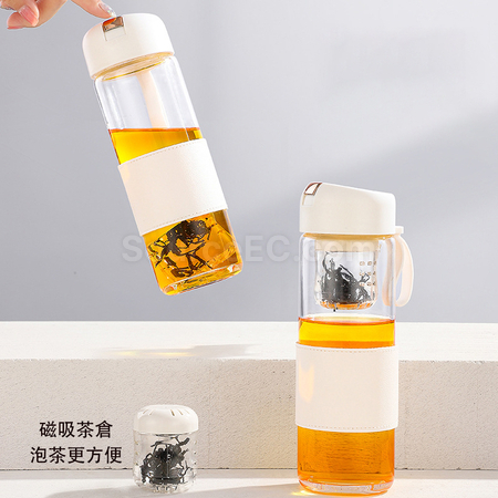 禮品訂造便攜磁吸玻璃杯紀念品