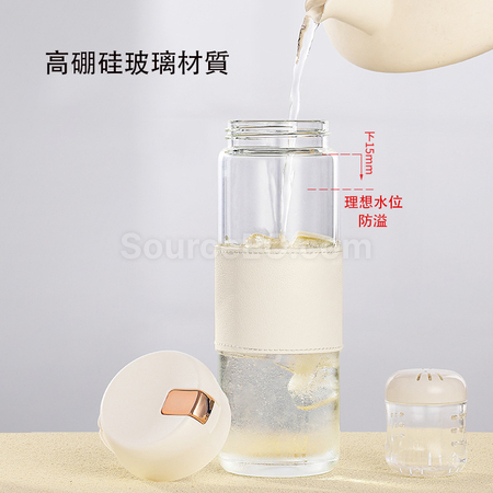 禮品訂造便攜磁吸玻璃杯紀念品