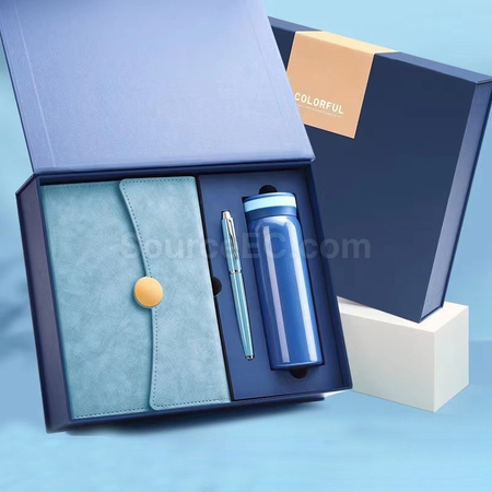 禮品訂造筆記本保溫杯套裝紀念品