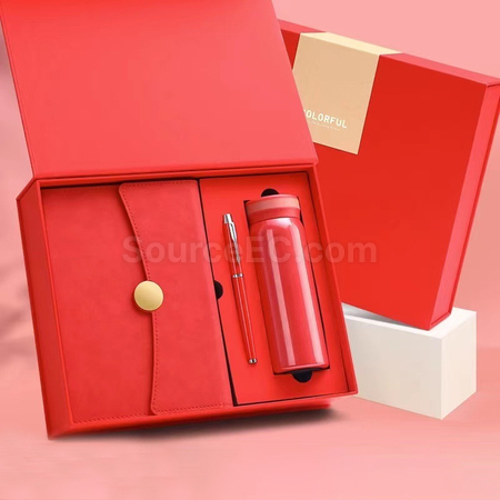 禮品訂造筆記本保溫杯套裝紀念品