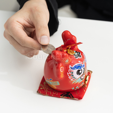 禮品訂造錢罐+陶瓷杯套裝紀念品