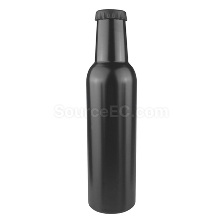 禮品訂造15OZ啤酒樽型雙層真空內304不銹鋼PP蓋保溫杯紀念品