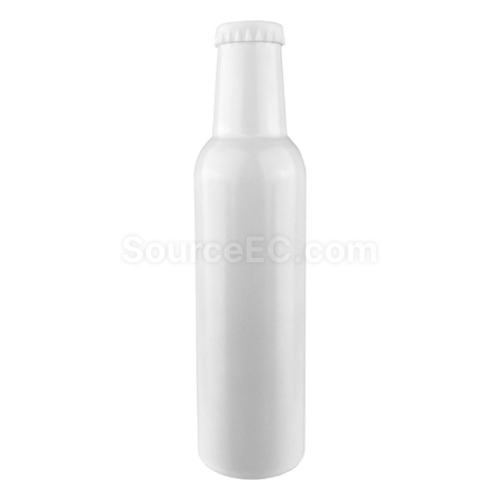 禮品訂造15OZ啤酒樽型雙層真空內304不銹鋼PP蓋保溫杯紀念品