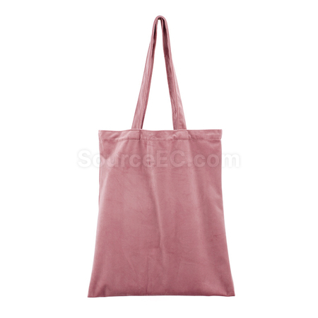 禮品訂造絲絨托特袋紀念品