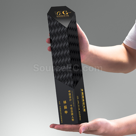 禮品訂造金屬水晶座紀念品