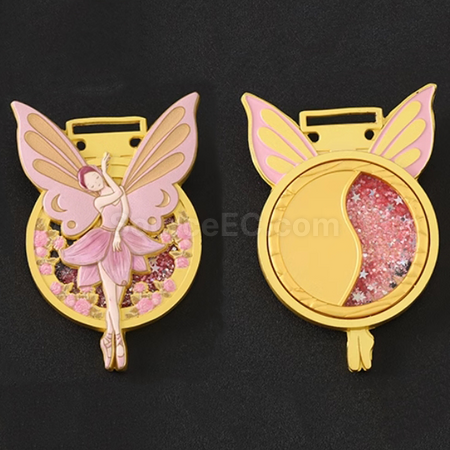 禮品訂造舞蹈金屬獎牌紀念品