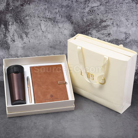 禮品訂造咖啡杯+筆記本+筆套裝紀念品