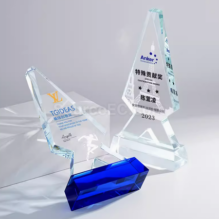 禮品訂造水晶獎座紀念品
