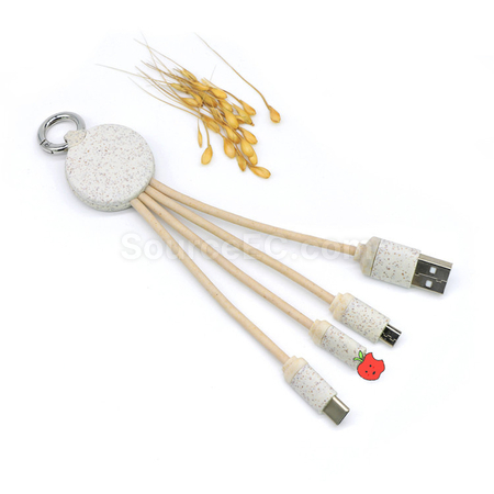 禮品訂造三合一數據線紀念品
