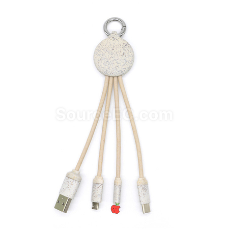 禮品訂造三合一數據線紀念品