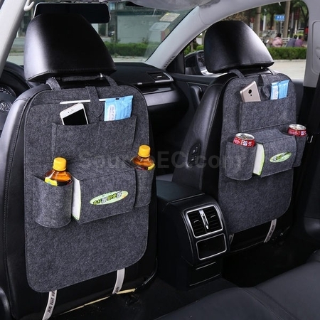 禮品訂造毛氈汽車座椅掛袋紀念品