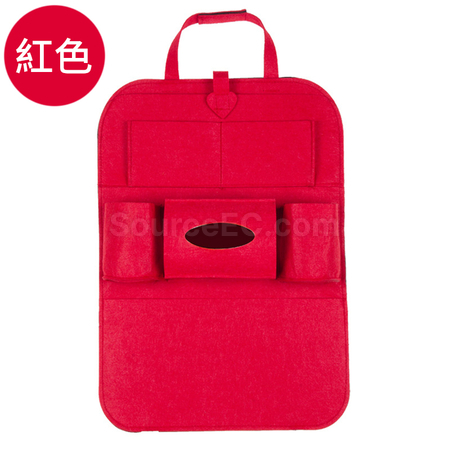 禮品訂造毛氈汽車座椅掛袋紀念品