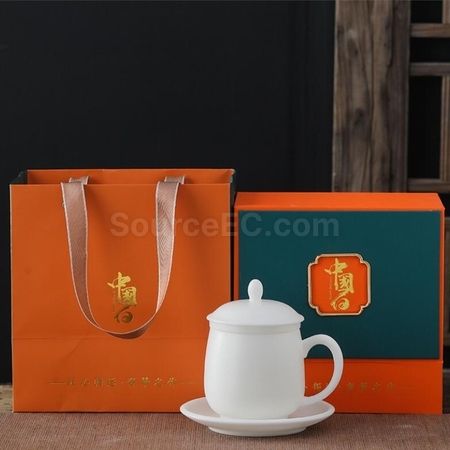禮品訂造陶瓷杯套裝紀念品