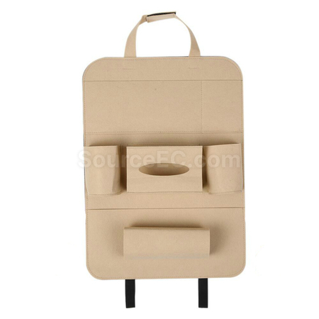 禮品訂造毛氈汽車座椅掛袋紀念品