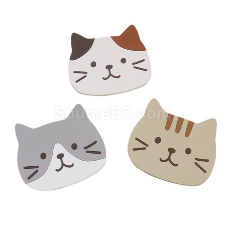 禮品訂造猫咪杯墊紀念品