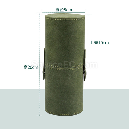 禮品訂造時尚皮革刷具收納筒紀念品