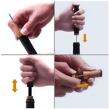 禮品訂造便攜氣壓式開瓶器紀念品