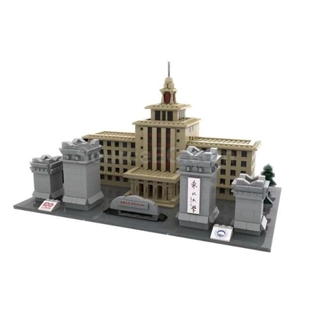 禮品訂造定制塑料積木模型紀念品