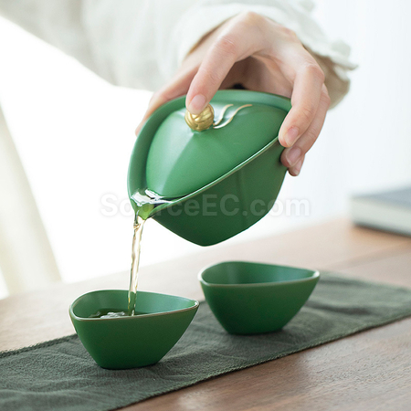 禮品訂造一見粽情端午旅行茶具套裝紀念品