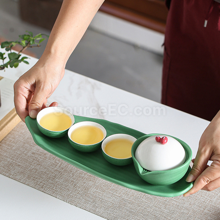 禮品訂造一見粽情端午旅行茶具套裝紀念品