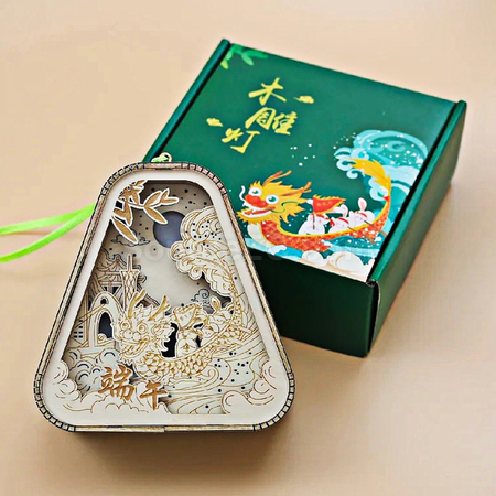 禮品訂造3D木雕燈紀念品