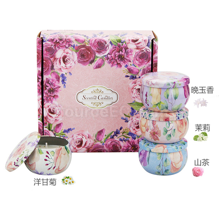禮品訂造民族風香氛蠟燭禮盒組紀念品