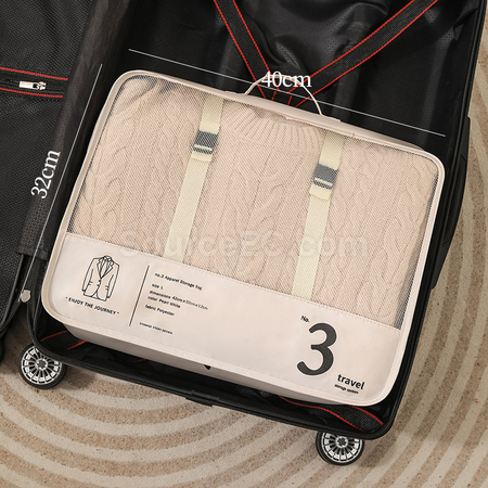禮品訂造多用途旅行數字收納袋7件套紀念品