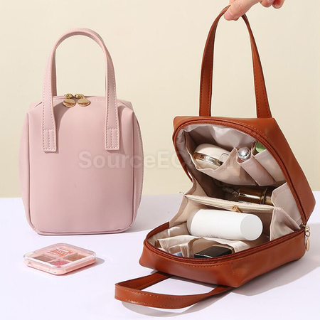 禮品訂造豎款手提化妝包紀念品