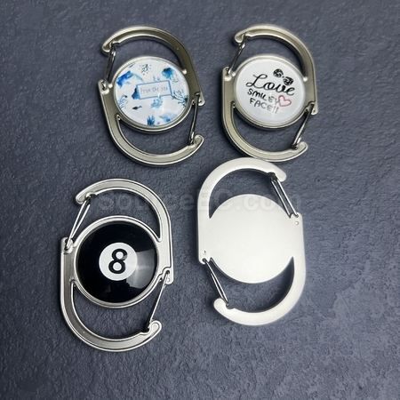 禮品訂造S形鋁合金戶外登山扣紀念品