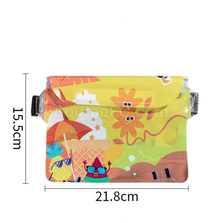 禮品訂造3層密封斜跨手機防水袋紀念品