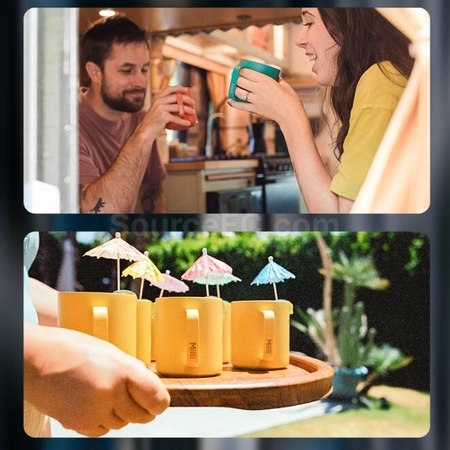 禮品訂造美國MiiR品牌便攜式不銹鋼咖啡杯紀念品