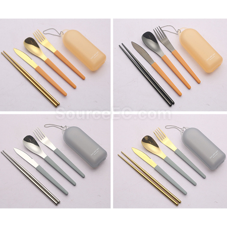 禮品訂造便攜折疊餐具紀念品
