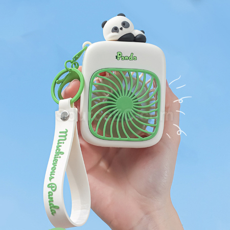 禮品訂造熊貓迷你風扇紀念品