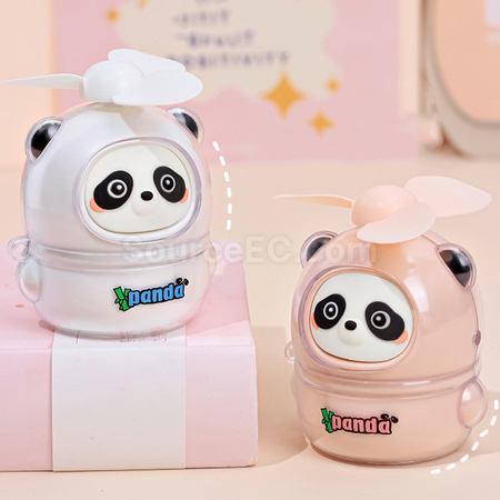 禮品訂造熊貓迷你風扇紀念品
