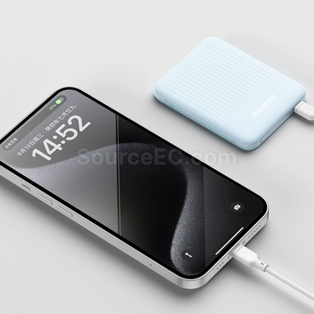 禮品訂造MOMAX磁吸移動電源紀念品