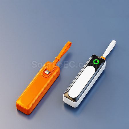 禮品訂造帶線膠囊移動電源紀念品