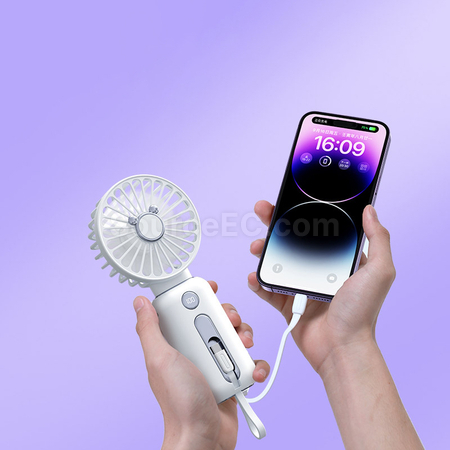 禮品訂造多功能分離式移動電源風扇紀念品