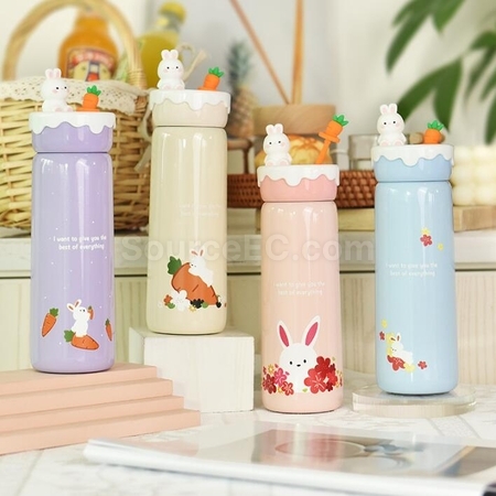 禮品訂造高顏值3D公仔不鏽鋼保溫杯紀念品