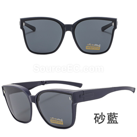 禮品訂造可折疊套鏡近視太陽眼鏡紀念品