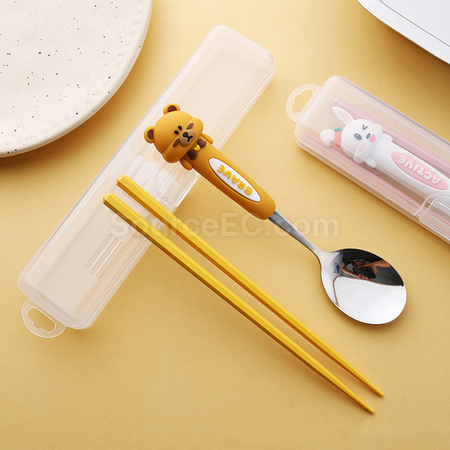 禮品訂造熊貓自備餐具套裝紀念品