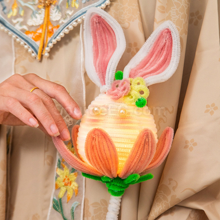 禮品訂造中秋diy兔子燈（需自行組裝）紀念品