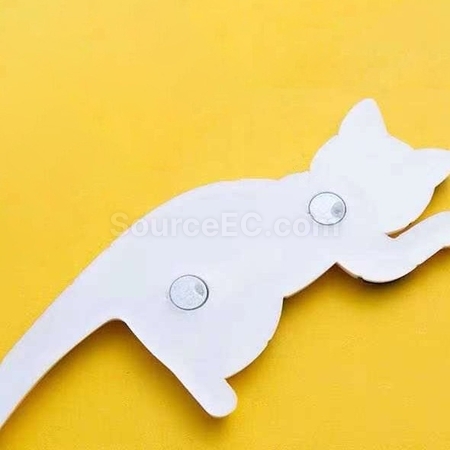 禮品訂造猫咪冰櫃貼磁性掛鉤紀念品