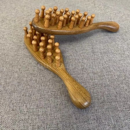 禮品訂造木質按摩梳紀念品
